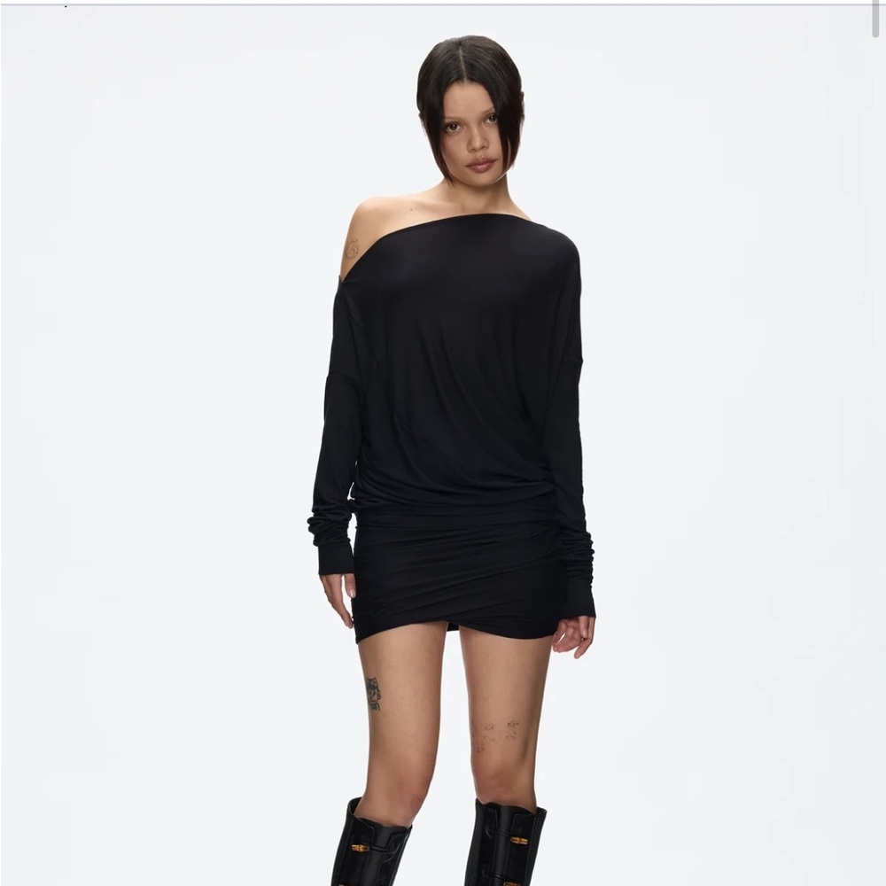 Twist Mini Dress - Black tankair studio siam